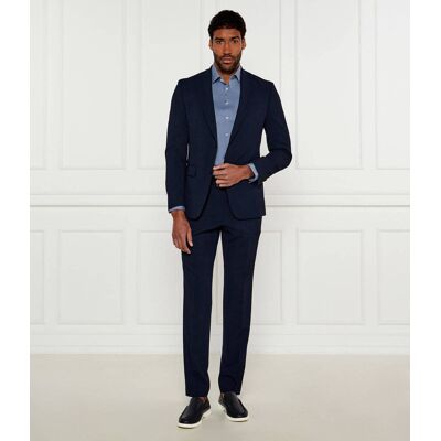 Boss BLACK Garnitur P-Huge-2Pcs-252 Regular Fit stretch granatowy 48 Boss BLACK Garnitur P-Huge-2Pcs-252 Regular Fit stretch granatowy 48