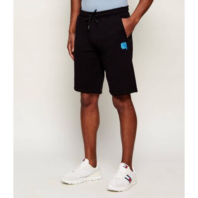 Karl Lagerfeld Szorty Loose fit czarny M Karl Lagerfeld Szorty Loose fit czarny M