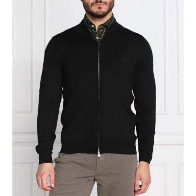 Boss BLACK Wełniany sweter Albany Slim Fit czarny XL Boss BLACK Wełniany sweter Albany Slim Fit czarny XL