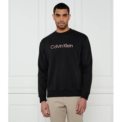 Calvin Klein Bluza Comfort fit brązowy L Calvin Klein Bluza Comfort fit brązowy L