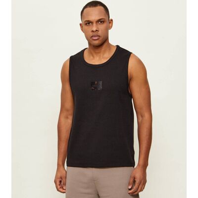 HUGO Tank top Darrio Regular Fit czarny XS HUGO Tank top Darrio Regular Fit czarny XS