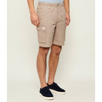 Calvin Klein Jeans Szorty Regular Fit beżowy L Calvin Klein Jeans Szorty Regular Fit beżowy L