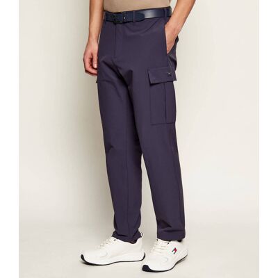 Aeronautica Militare Spodnie cargo Comfort fit granatowy 50 Aeronautica Militare Spodnie cargo Comfort fit granatowy 50