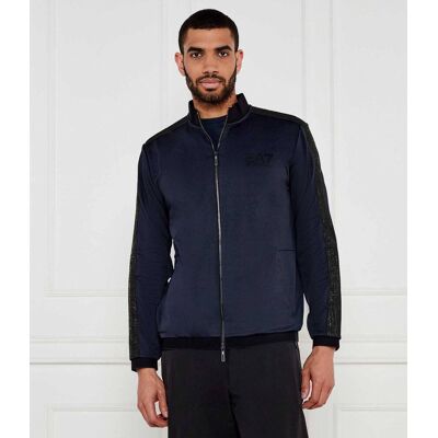 EA7 Bluza Regular Fit stretch granatowy XXXL EA7 Bluza Regular Fit stretch granatowy XXXL