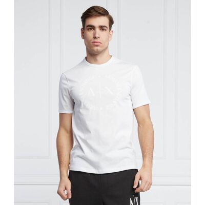 Giorgio Armani Exchange T-shirt Regular Fit biały L Giorgio Armani Exchange T-shirt Regular Fit biały L