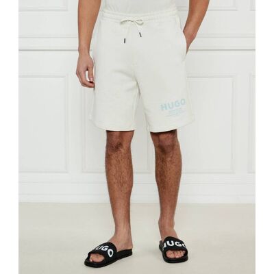 Hugo Blue Szorty Nomario Regular Fit ecru XXL Hugo Blue Szorty Nomario Regular Fit ecru XXL