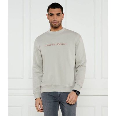 Calvin Klein Bluza Comfort fit beżowy XL Calvin Klein Bluza Comfort fit beżowy XL