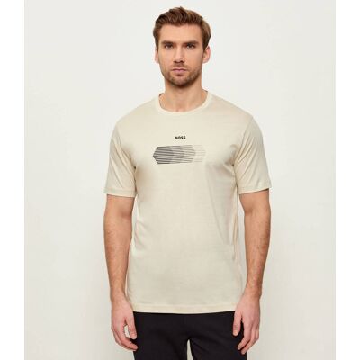 Boss GREEN T-shirt TS_Unity Regular Fit beżowy L Boss GREEN T-shirt TS_Unity Regular Fit beżowy L