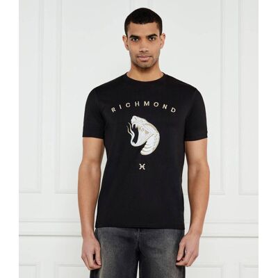 Richmond X T-shirt NEUMAN Regular Fit czarny XL Richmond X T-shirt NEUMAN Regular Fit czarny XL