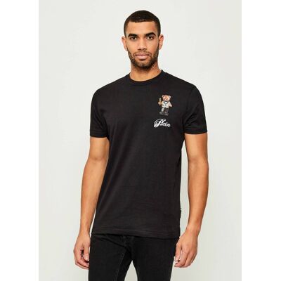 Philipp Plein T-shirt Teddy Bear Regular Fit czarny XL Philipp Plein T-shirt Teddy Bear Regular Fit czarny XL