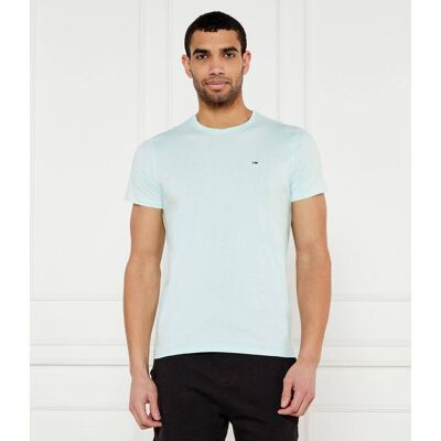 Tommy Jeans T-shirt Slim Fit miętowy XXL Tommy Jeans T-shirt Slim Fit miętowy XXL