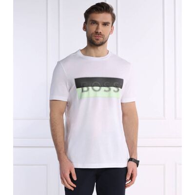 Boss GREEN T-shirt Tee Regular Fit biały M Boss GREEN T-shirt Tee Regular Fit biały M
