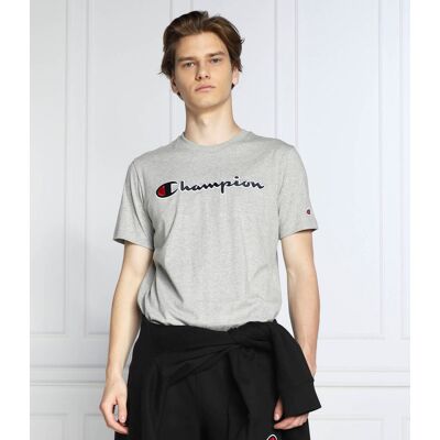 Champion T-shirt Regular Fit szary S Champion T-shirt Regular Fit szary S