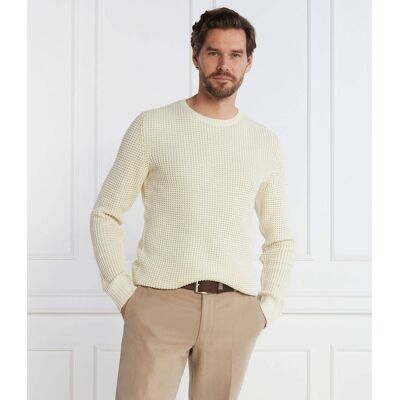 Joop! Jeans Sweter Hadriano Modern fit ecru XXL Joop! Jeans Sweter Hadriano Modern fit ecru XXL