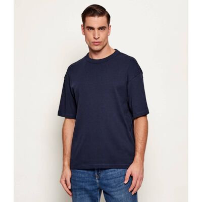 Joop! Jeans T-shirt Ciarlan Oversize fit granatowy XL Joop! Jeans T-shirt Ciarlan Oversize fit granatowy XL