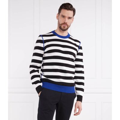 Boss BLACK Sweter Girasole Regular Fit czarny XL Boss BLACK Sweter Girasole Regular Fit czarny XL