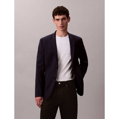 Calvin Klein Wełniana marynarka Slim Fit granatowy 54 Calvin Klein Wełniana marynarka Slim Fit granatowy 54