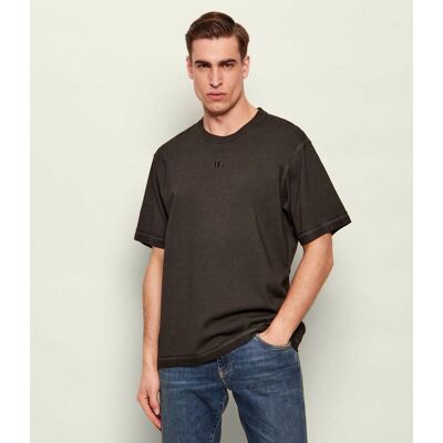 Dolce & Gabbana T-shirt Relaxed fit czarny 48 Dolce & Gabbana T-shirt Relaxed fit czarny 48