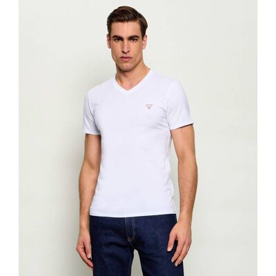 Guess T-shirt Extra slim fit biały L Guess T-shirt Extra slim fit biały L