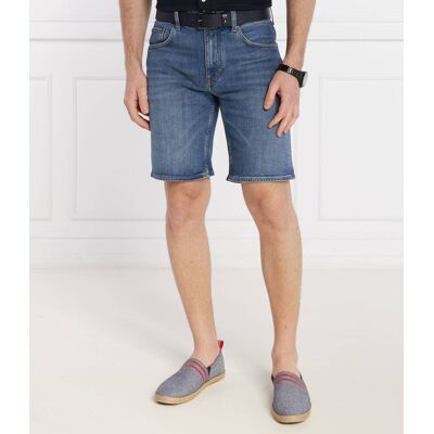 Tommy Hilfiger Jeansowe szorty BROOKLYN Regular Fit granatowy 31 Tommy Hilfiger Jeansowe szorty BROOKLYN Regular Fit granatowy 31