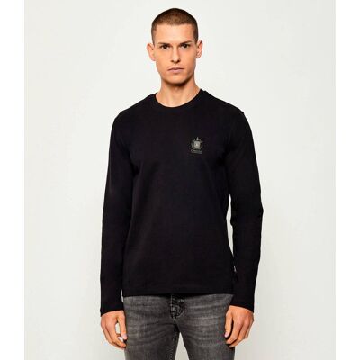 Aeronautica Militare Longsleeve Regular Fit czarny S Aeronautica Militare Longsleeve Regular Fit czarny S