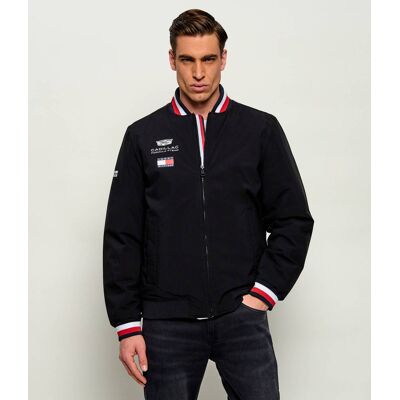 Kurtka bomber REPLICA VARSITY Tommy Hilfiger x Cadillac Formula 1 Team Regular Fit czarny M Kurtka bomber REPLICA VARSITY Tommy Hilfiger x Cadillac Formula 1 Team Regular Fit czarny M