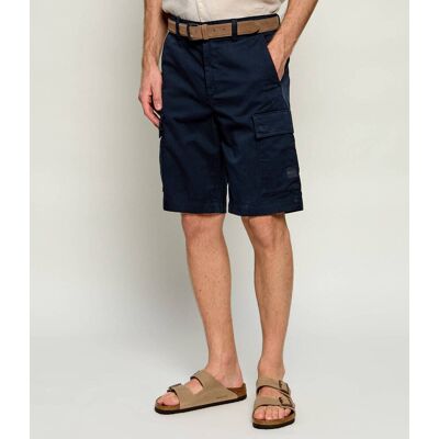 Boss ORANGE Szorty Sisla_Cargo_S1 Relaxed fit granatowy 36 Boss ORANGE Szorty Sisla_Cargo_S1 Relaxed fit granatowy 36