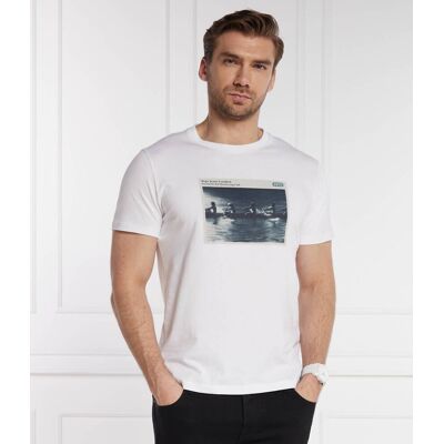 Pepe Jeans London T-shirt CIEL Slim Fit biały XXL Pepe Jeans London T-shirt CIEL Slim Fit biały XXL