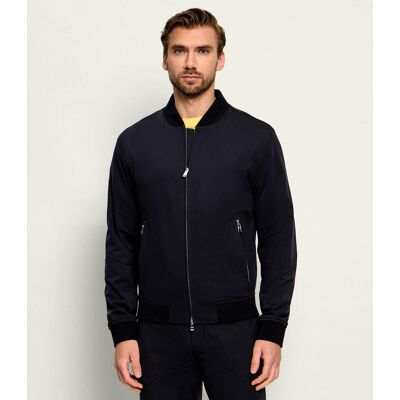 Boss BLACK Kurtka bomber P-Hanry-J-BMB-WG-232 Slim Fit czarny 52 Boss BLACK Kurtka bomber P-Hanry-J-BMB-WG-232 Slim Fit czarny 52