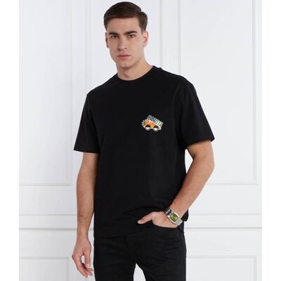 HUGO T-shirt Doevaco Regular Fit czarny XS HUGO T-shirt Doevaco Regular Fit czarny XS
