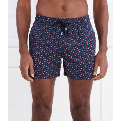 Vilebrequin Szorty kąpielowe MOORISE AF139 Regular Fit granatowy XL Vilebrequin Szorty kąpielowe MOORISE AF139 Regular Fit granatowy XL