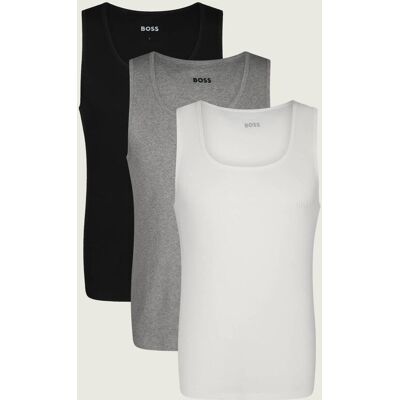 Boss BLACK Tank top 3-pack RibClassic Regular Fit biały M Boss BLACK Tank top 3-pack RibClassic Regular Fit biały M
