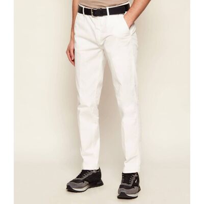 Aeronautica Militare Spodnie chino Regular Fit biały 50 Aeronautica Militare Spodnie chino Regular Fit biały 50