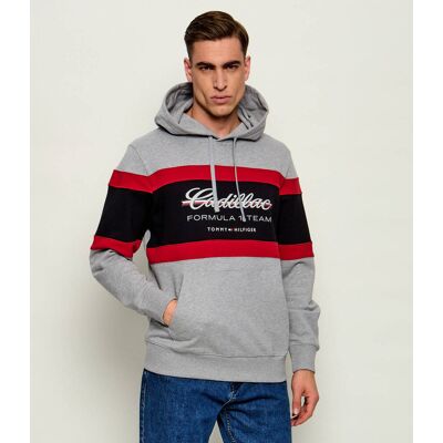 Bluza Tommy Hilfiger X Cadillac Formula 1 Regular Fit szary S Bluza Tommy Hilfiger X Cadillac Formula 1 Regular Fit szary S