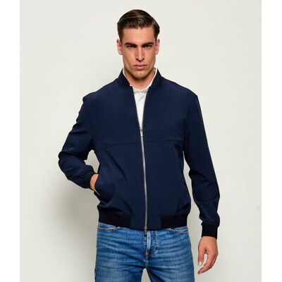 Boss BLACK Kurtka bomber P-Hanry-bmb-wg-263f Slim Fit granatowy 48 Boss BLACK Kurtka bomber P-Hanry-bmb-wg-263f Slim Fit granatowy 48