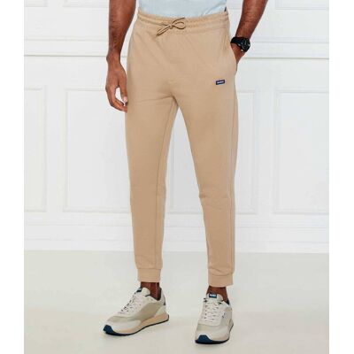 Hugo Blue Spodnie dresowe Napin Regular Fit beżowy XL Hugo Blue Spodnie dresowe Napin Regular Fit beżowy XL