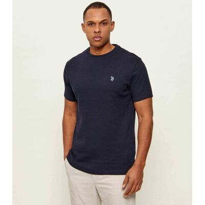 US Polo ASSN T-shirt Regular Fit granatowy M US Polo ASSN T-shirt Regular Fit granatowy M