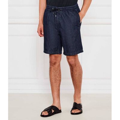Boss ORANGE Jeansowe szorty Sandrew Loose fit granatowy 36 Boss ORANGE Jeansowe szorty Sandrew Loose fit granatowy 36