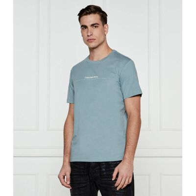 Calvin Klein Jeans T-shirt Regular Fit niebieski XXL Calvin Klein Jeans T-shirt Regular Fit niebieski XXL