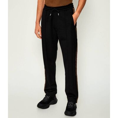 HUGO Spodnie dresowe Derwent Regular Fit czarny S HUGO Spodnie dresowe Derwent Regular Fit czarny S