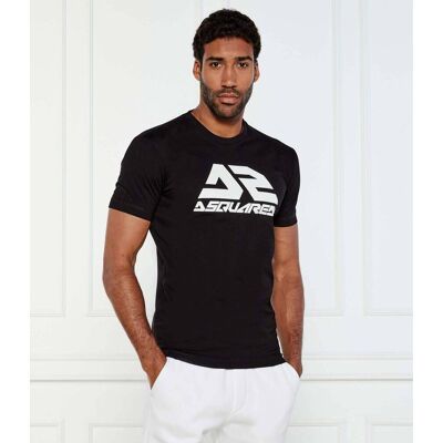 Dsquared2 T-shirt cool fit czarny XL Dsquared2 T-shirt cool fit czarny XL