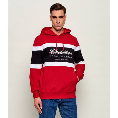 Bluza Tommy Hilfiger x Cadillac Formula 1 Team Regular Fit czerwony S Bluza Tommy Hilfiger x Cadillac Formula 1 Team Regular Fit czerwony S