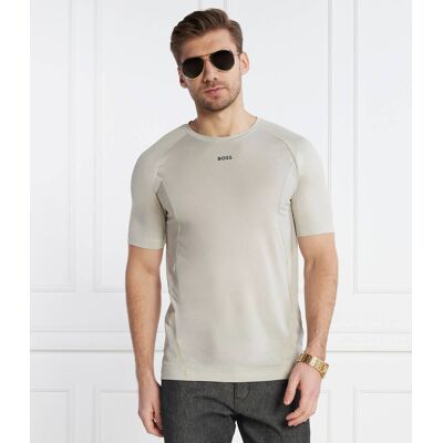 Boss GREEN T-shirt Tee Active 1 Slim Fit stretch beżowy XXXL Boss GREEN T-shirt Tee Active 1 Slim Fit stretch beżowy XXXL