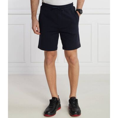 HUGO Szorty Diz_H Regular Fit granatowy S HUGO Szorty Diz_H Regular Fit granatowy S