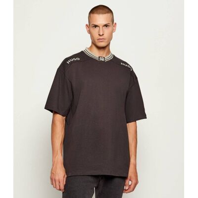 HUGO T-shirt Dydall_RB Hugo X Red Bull Oversize fit szary L HUGO T-shirt Dydall_RB Hugo X Red Bull Oversize fit szary L