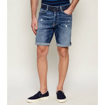 Replay Jeansowe szorty RBJ.981 Tapered fit niebieski 34 Replay Jeansowe szorty RBJ.981 Tapered fit niebieski 34