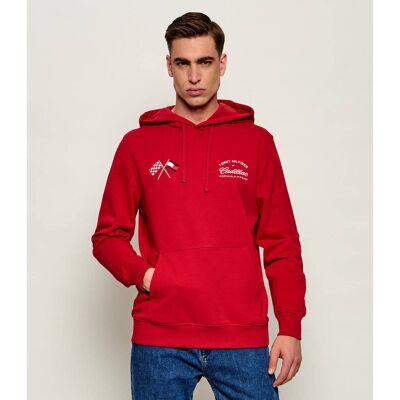 Bluza Tommy Hilfiger X Cadillac Formula 1 Regular Fit czerwony XXL Bluza Tommy Hilfiger X Cadillac Formula 1 Regular Fit czerwony XXL