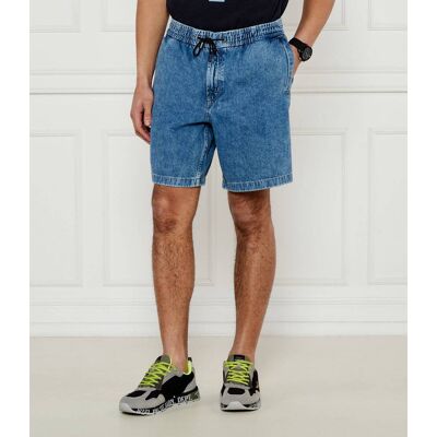 Boss ORANGE Jeansowe szorty Sandrew Relaxed fit niebieski 34 Boss ORANGE Jeansowe szorty Sandrew Relaxed fit niebieski 34