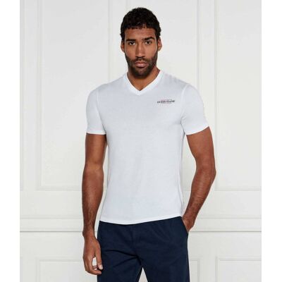 Guess Jeans T-shirt AMERICAN Slim Fit biały XL Guess Jeans T-shirt AMERICAN Slim Fit biały XL