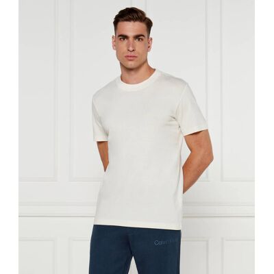 Calvin Klein Jeans T-shirt Regular Fit ecru S Calvin Klein Jeans T-shirt Regular Fit ecru S
